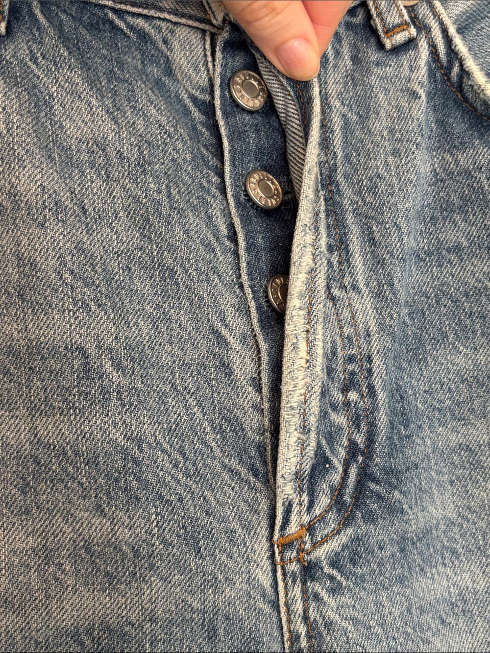 AGOLDE Riley High Rise Straight Leg Jeans (Size 24) - Picture 5 of 9
